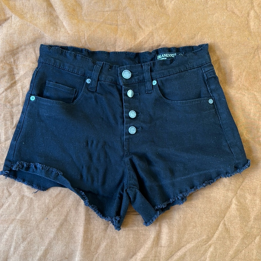 High Waist & Fitted Jean Short || blankNYC || size 25